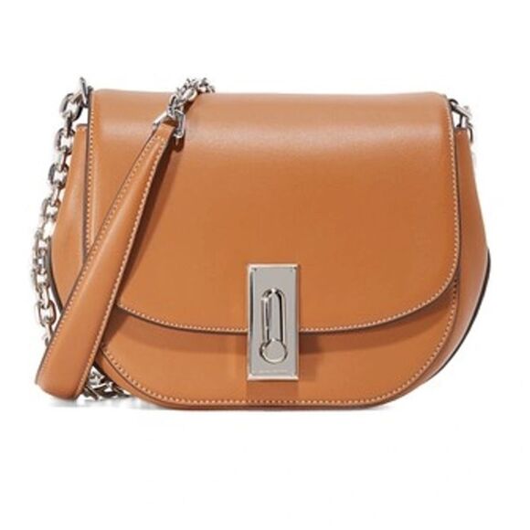 Marc Jacobs WEST END THE JANE SADDLE SHOULDER\CROSSBODY BAG/PURSE IN MAPLE TAN - Picture 7 of 15